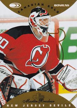 1996-97 Donruss Canadian Ice - Canadian Gold Press Proofs #46 Martin Brodeur Front
