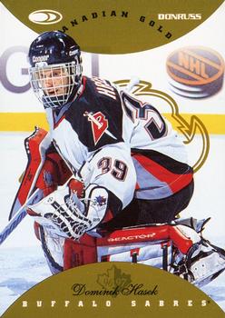 1996-97 Donruss Canadian Ice - Canadian Gold Press Proofs #60 Dominik Hasek Front