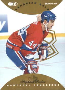 1996-97 Donruss Canadian Ice - Canadian Gold Press Proofs #98 Stephane Richer Front