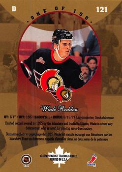 1996-97 Donruss Canadian Ice - Canadian Gold Press Proofs #121 Wade Redden Back