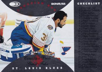 1996-97 Donruss Canadian Ice - Canadian Red Press Proofs #109 Grant Fuhr Front