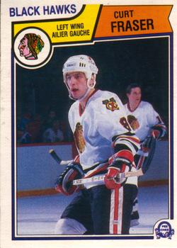 1983-84 O-Pee-Chee #102 Curt Fraser Front