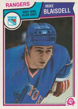 1983-84 O-Pee-Chee #242 Mike Blaisdell Front