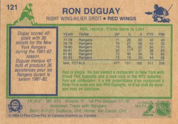  (CI) Ron Duguay Hockey Card 1981-82 Topps E096 Ron Duguay :  Collectibles & Fine Art