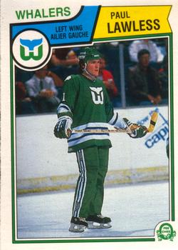 1983-84 O-Pee-Chee #141 Paul Lawless Front