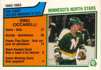 1983-84 O-Pee-Chee #164 Dino Ciccarelli Front