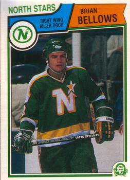 1983-84 O-Pee-Chee #167 Brian Bellows Front