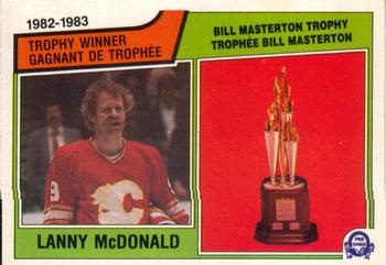 1983-84 O-Pee-Chee #208 Lanny McDonald Front
