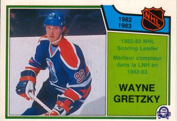 1983-84 O-Pee-Chee #217 Wayne Gretzky Front