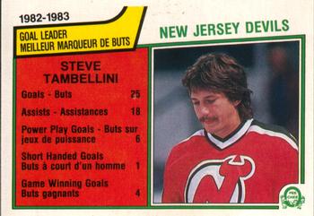 1983-84 O-Pee-Chee #223 Steve Tambellini Front