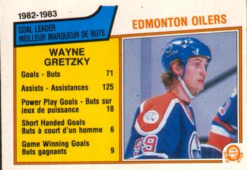 1983-84 O-Pee-Chee #22 Wayne Gretzky Front