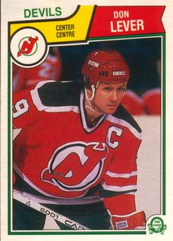 1983-84 O-Pee-Chee #231 Don Lever Front
