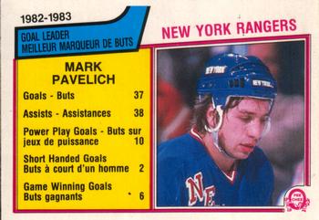 1983-84 O-Pee-Chee #238 Mark Pavelich Front