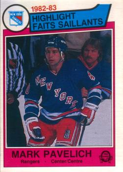 1983-84 O-Pee-Chee #239 Mark Pavelich Front