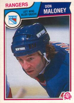 1983-84 O-Pee-Chee #250 Don Maloney Front