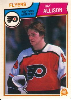 1983-84 O-Pee-Chee #259 Ray Allison Front