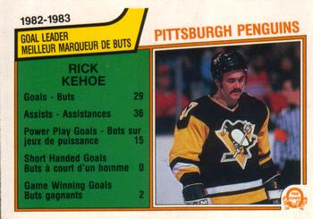 1983-84 O-Pee-Chee #274 Rick Kehoe Front