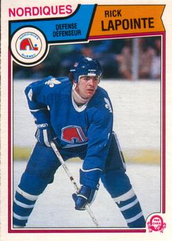 1983-84 O-Pee-Chee #294 Rick Lapointe Front