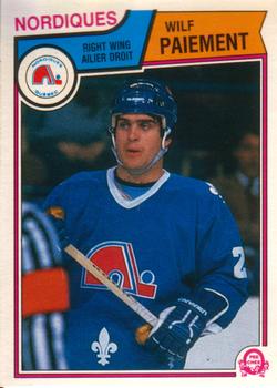 1983-84 O-Pee-Chee #298 Wilf Paiement Front