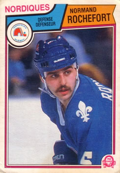 1983-84 O-Pee-Chee #300 Normand Rochefort Front