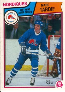 1983-84 O-Pee-Chee #305 Marc Tardif Front