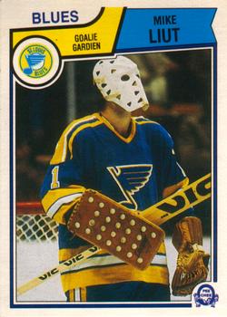 1983-84 O-Pee-Chee #316 Mike Liut Front