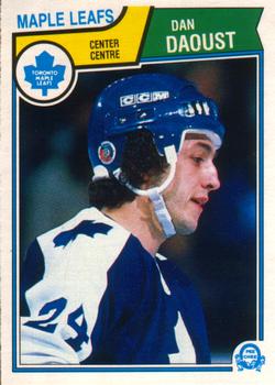 1983-84 O-Pee-Chee #328 Dan Daoust Front