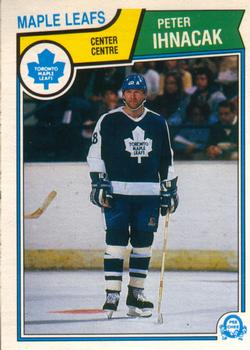 1983-84 O-Pee-Chee #334 Peter Ihnacak Front