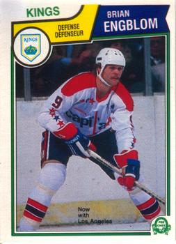 1983-84 O-Pee-Chee #368 Brian Engblom Front
