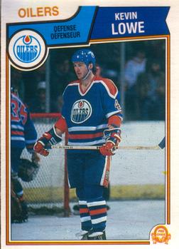 1983-84 O-Pee-Chee #37 Kevin Lowe Front