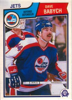 1983-84 O-Pee-Chee #380 Dave Babych Front