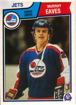 1983-84 O-Pee-Chee #384 Murray Eaves Front