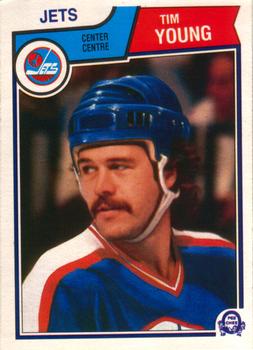 1983-84 O-Pee-Chee #395 Tim Young Front