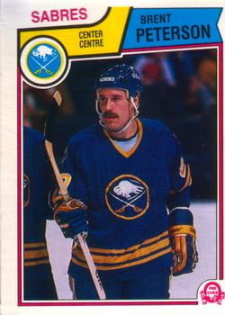 1983-84 O-Pee-Chee #68 Brent Peterson Front