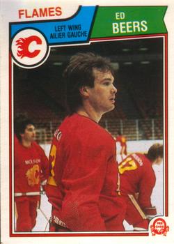 1983-84 O-Pee-Chee #76 Ed Beers Front