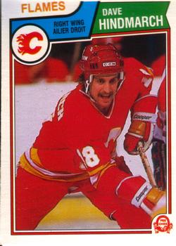 1983-84 O-Pee-Chee #82 Dave Hindmarch Front