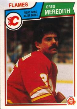 1983-84 O-Pee-Chee #88 Greg Meredith Front