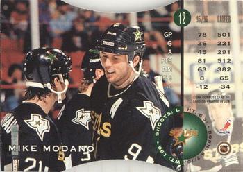 1996-97 Leaf - Press Proofs #12 Mike Modano Back