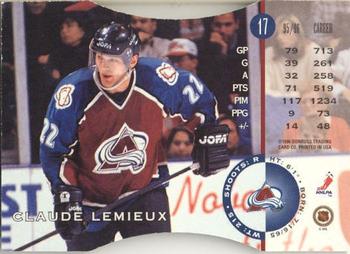 1996-97 Leaf - Press Proofs #17 Claude Lemieux Back