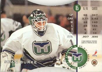 1996-97 Leaf - Press Proofs #85 Sean Burke Back