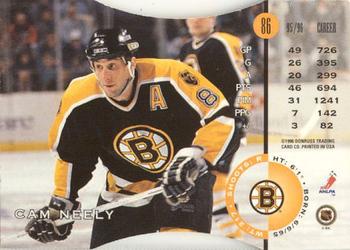 1996-97 Leaf - Press Proofs #86 Cam Neely Back