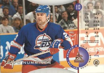 1996-97 Leaf - Press Proofs #113 Teppo Numminen Back