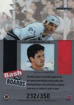 1996-97 Leaf Limited - Bash The Boards Limited Edition #9 Brendan Shanahan Back