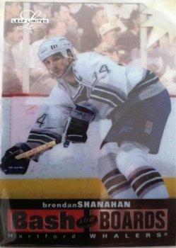 1996-97 Leaf Limited - Bash The Boards Limited Edition #9 Brendan Shanahan Front