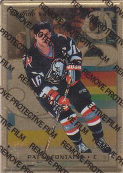 1996-97 Leaf Preferred - Steel Gold #22 Pat LaFontaine Front