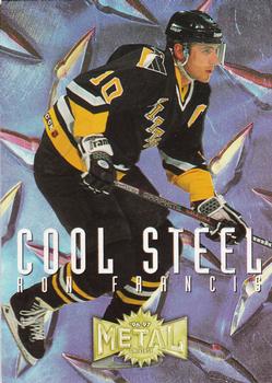 1996-97 Metal Universe - Cool Steel Super Power #3 Ron Francis Front