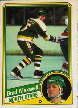 1984-85 O-Pee-Chee #102 Brad Maxwell Front