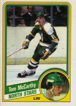 1984-85 O-Pee-Chee #103 Tom McCarthy Front