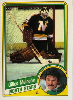 1984-85 O-Pee-Chee #104 Gilles Meloche Front