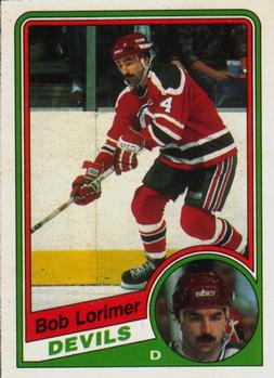 1984-85 O-Pee-Chee #114 Bob Lorimer Front